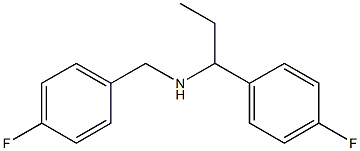 [(4-fluorophenyl)methyl][1-(4-fluorophenyl)propyl]amine