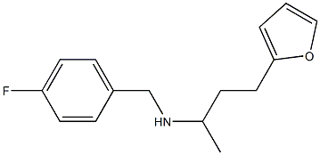 [(4-fluorophenyl)methyl][4-(furan-2-yl)butan-2-yl]amine
