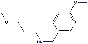 [(4-methoxyphenyl)methyl](3-methoxypropyl)amine Struktur