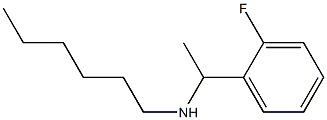 [1-(2-fluorophenyl)ethyl](hexyl)amine