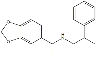 [1-(2H-1,3-benzodioxol-5-yl)ethyl](2-phenylpropyl)amine