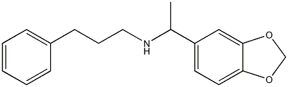 [1-(2H-1,3-benzodioxol-5-yl)ethyl](3-phenylpropyl)amine