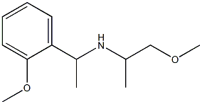 [1-(2-methoxyphenyl)ethyl](1-methoxypropan-2-yl)amine