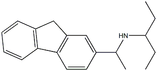  [1-(9H-fluoren-2-yl)ethyl](pentan-3-yl)amine