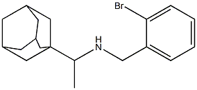[1-(adamantan-1-yl)ethyl][(2-bromophenyl)methyl]amine