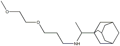 [1-(adamantan-1-yl)ethyl][3-(2-methoxyethoxy)propyl]amine