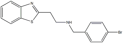 [2-(1,3-benzothiazol-2-yl)ethyl][(4-bromophenyl)methyl]amine