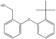 [2-(2-tert-butylphenoxy)phenyl]methanol 结构式