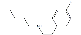 [2-(4-methoxyphenyl)ethyl](pentyl)amine Structure