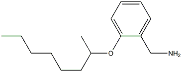 [2-(octan-2-yloxy)phenyl]methanamine Struktur