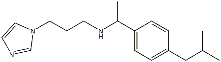 [3-(1H-imidazol-1-yl)propyl]({1-[4-(2-methylpropyl)phenyl]ethyl})amine