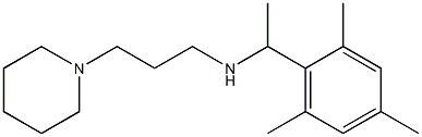[3-(piperidin-1-yl)propyl][1-(2,4,6-trimethylphenyl)ethyl]amine|