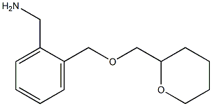 {2-[(oxan-2-ylmethoxy)methyl]phenyl}methanamine Structure