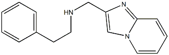 {imidazo[1,2-a]pyridin-2-ylmethyl}(2-phenylethyl)amine Struktur