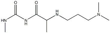 1-(2-{[3-(dimethylamino)propyl]amino}propanoyl)-3-methylurea