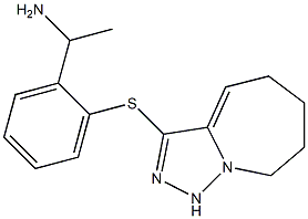 1-(2-{5H,6H,7H,8H,9H-[1,2,4]triazolo[3,4-a]azepin-3-ylsulfanyl}phenyl)ethan-1-amine