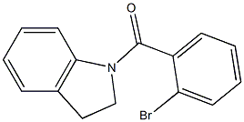 1-(2-bromobenzoyl)indoline Structure