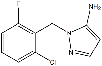 1-(2-chloro-6-fluorobenzyl)-1H-pyrazol-5-amine Structure
