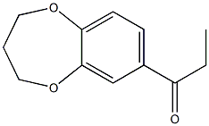 1-(3,4-dihydro-2H-1,5-benzodioxepin-7-yl)propan-1-one Structure