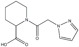 1-[2-(1H-pyrazol-1-yl)acetyl]piperidine-2-carboxylic acid