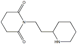 1-[2-(piperidin-2-yl)ethyl]piperidine-2,6-dione Structure
