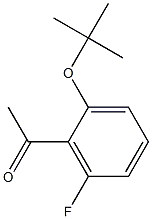 1-[2-(tert-butoxy)-6-fluorophenyl]ethan-1-one Structure