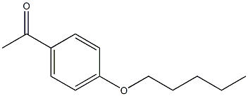 1-[4-(pentyloxy)phenyl]ethan-1-one Struktur