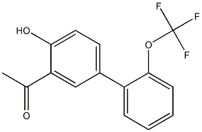 1-[4-hydroxy-2'-(trifluoromethoxy)-1,1'-biphenyl-3-yl]ethanone