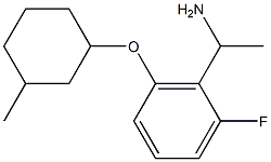 1-{2-fluoro-6-[(3-methylcyclohexyl)oxy]phenyl}ethan-1-amine