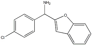 1-benzofuran-2-yl(4-chlorophenyl)methanamine