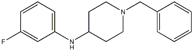 1-benzyl-N-(3-fluorophenyl)piperidin-4-amine Structure