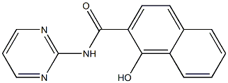 1-hydroxy-N-(pyrimidin-2-yl)naphthalene-2-carboxamide|