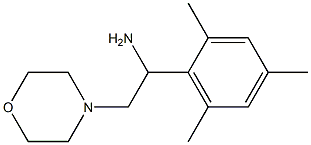 1-mesityl-2-morpholin-4-ylethanamine 结构式