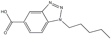 1-pentyl-1H-1,2,3-benzotriazole-5-carboxylic acid