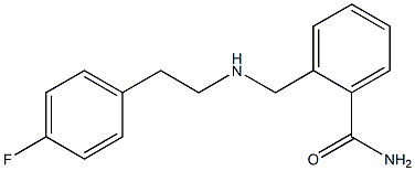 2-({[2-(4-fluorophenyl)ethyl]amino}methyl)benzamide