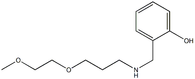 2-({[3-(2-methoxyethoxy)propyl]amino}methyl)phenol