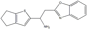 2-(1,3-benzoxazol-2-yl)-1-{4H,5H,6H-cyclopenta[b]thiophen-2-yl}ethan-1-amine
