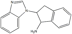 2-(1H-benzimidazol-1-yl)-2,3-dihydro-1H-inden-1-ylamine