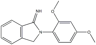 2-(2,4-dimethoxyphenyl)-2,3-dihydro-1H-isoindol-1-imine