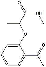 2-(2-acetylphenoxy)-N-methylpropanamide