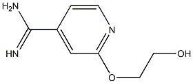 2-(2-hydroxyethoxy)pyridine-4-carboximidamide