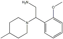 2-(2-methoxyphenyl)-2-(4-methylpiperidin-1-yl)ethanamine|