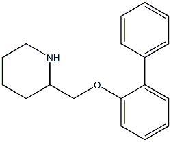 2-(2-phenylphenoxymethyl)piperidine