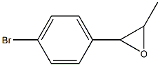 2-(4-bromophenyl)-3-methyloxirane Structure