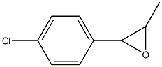 2-(4-chlorophenyl)-3-methyloxirane 结构式