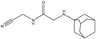  2-(adamantan-1-ylamino)-N-(cyanomethyl)acetamide