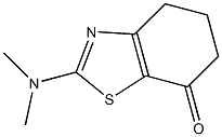 2-(dimethylamino)-4,5,6,7-tetrahydro-1,3-benzothiazol-7-one