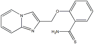 2-(imidazo[1,2-a]pyridin-2-ylmethoxy)benzenecarbothioamide Structure