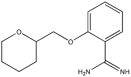 2-(oxan-2-ylmethoxy)benzene-1-carboximidamide Structure