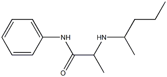 2-(pentan-2-ylamino)-N-phenylpropanamide